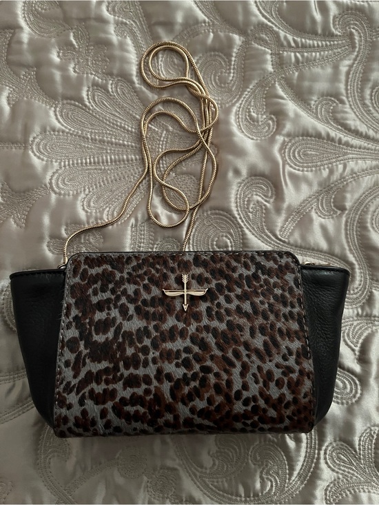 Pour La Victoire Handbags - Pour La Victoire Crossbody with Gold Chain